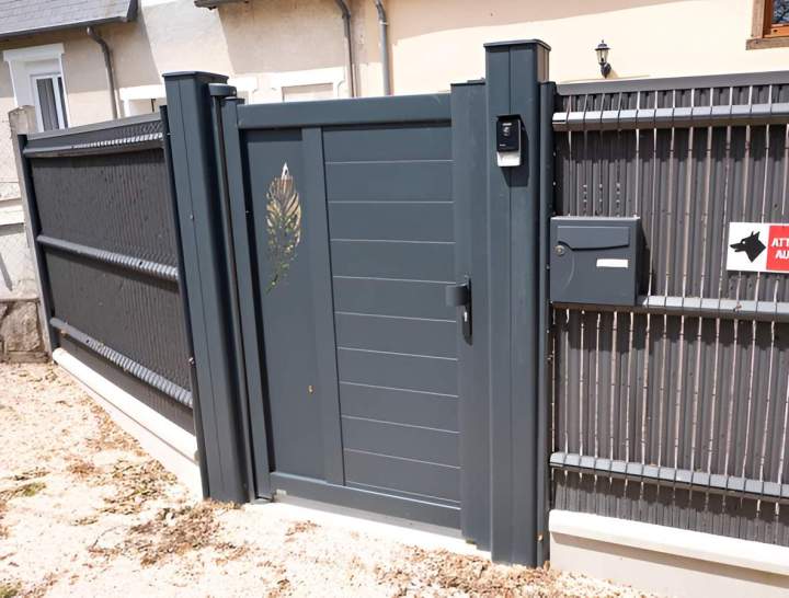 Fermetures extérieures en aluminium PVC et grillage robuste